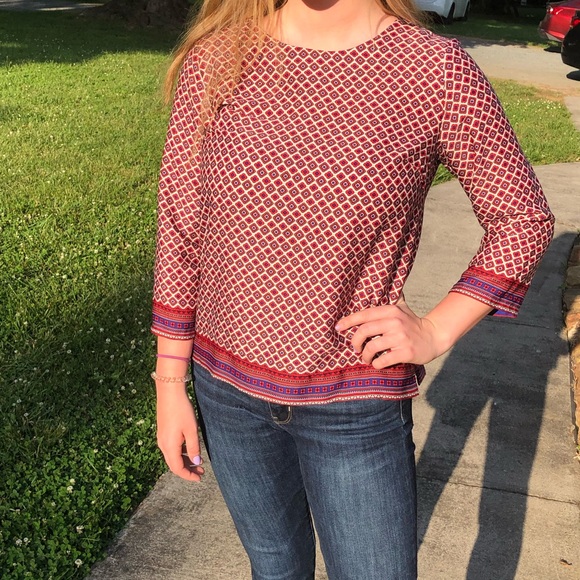 Quarter sleeve blouse - Picture 1 of 5